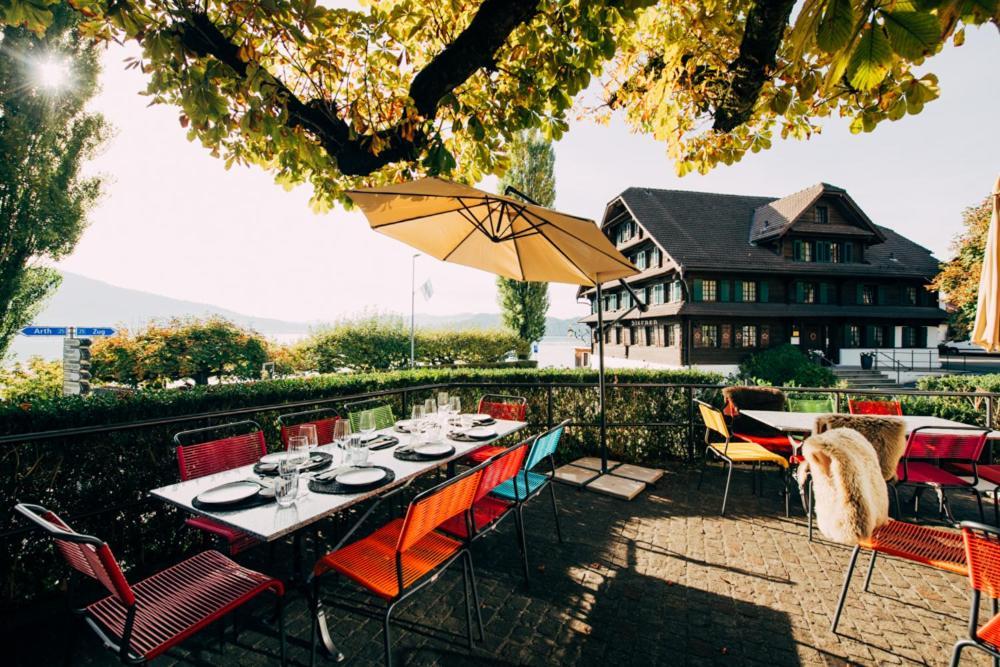 The Boutique Gasthaus Engel Walchwil Exterior photo